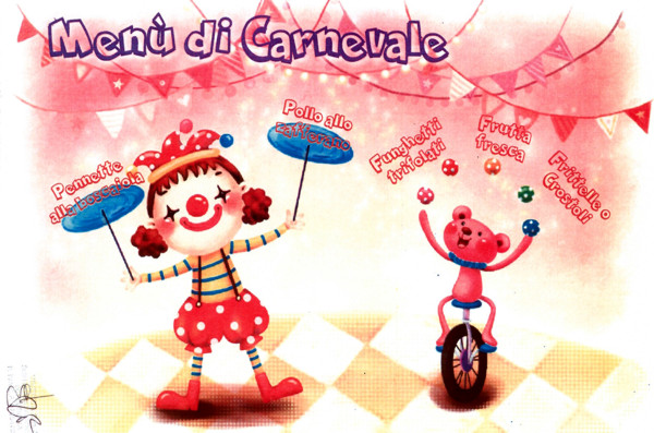 Menù Carnevale 2015